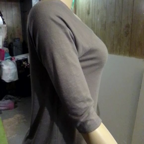 FINAL PRICE before donate! NWOT No Boundaries 3/4 Sleeve Hi/Lo Tunic Sz S junior - Picture 5 of 12